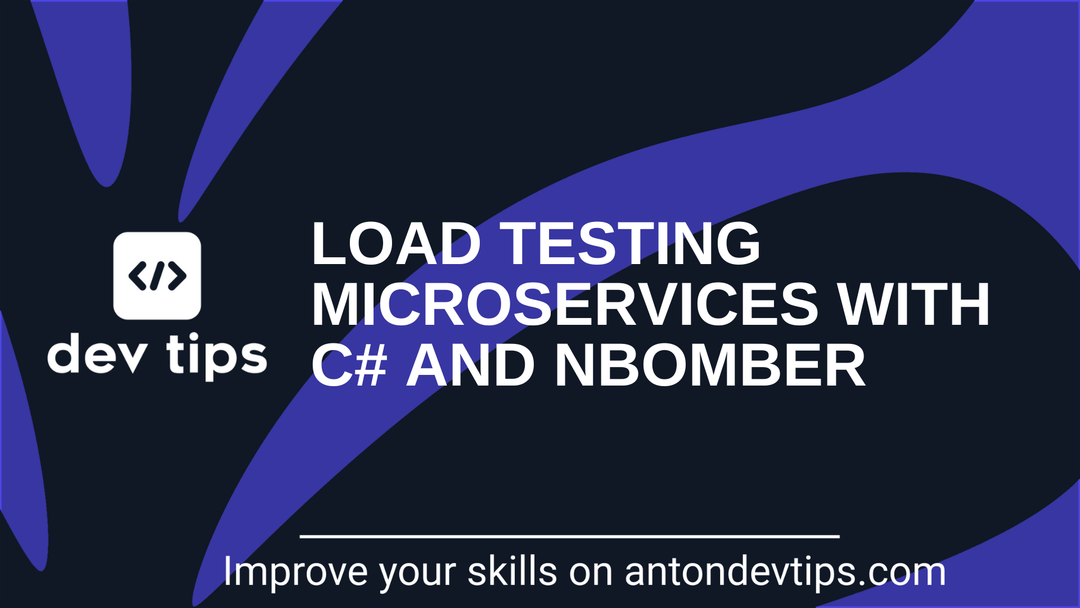 Load Testing Microservices With C# and NBomber