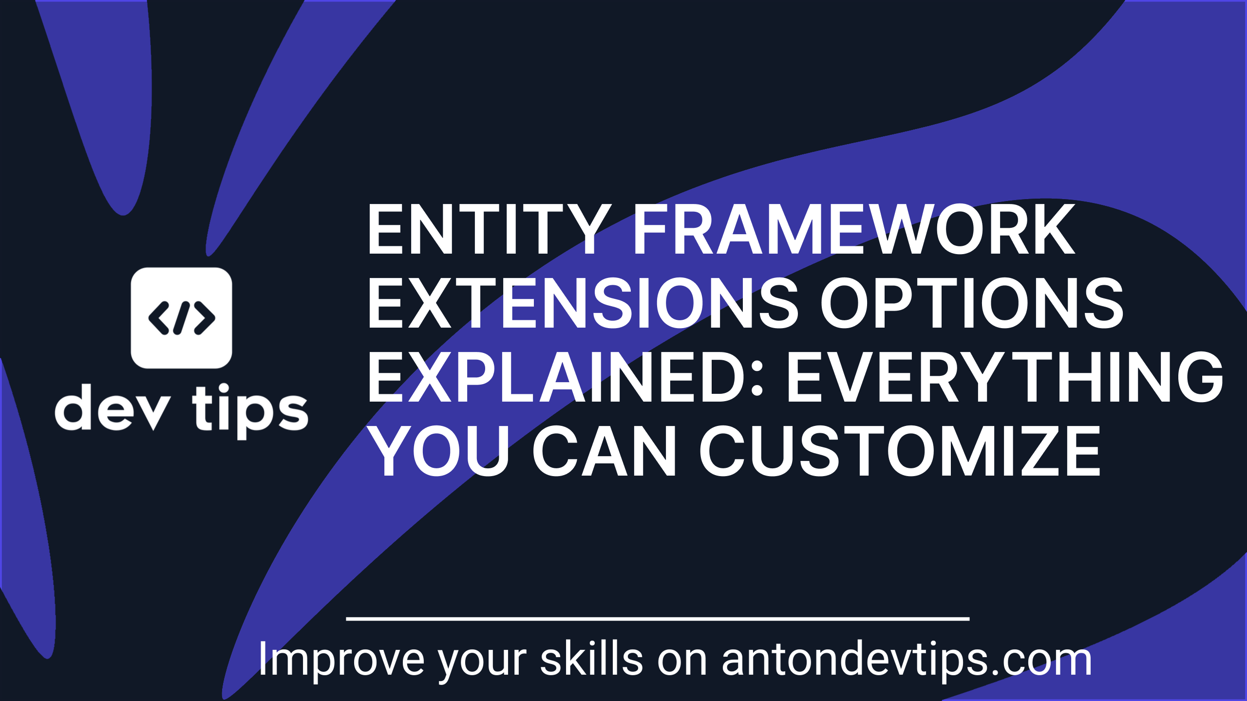 Entity Framework Extensions Options Explained: Everything You Can Customize