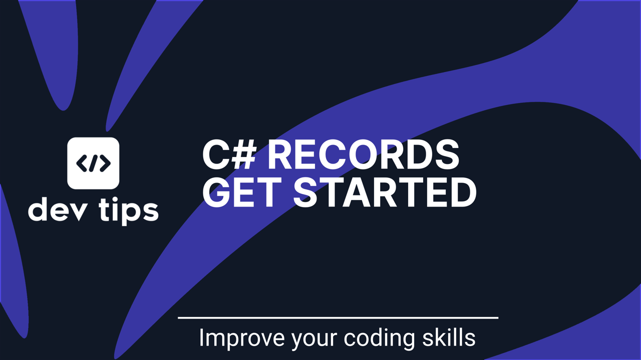 Getting Started with C# Records