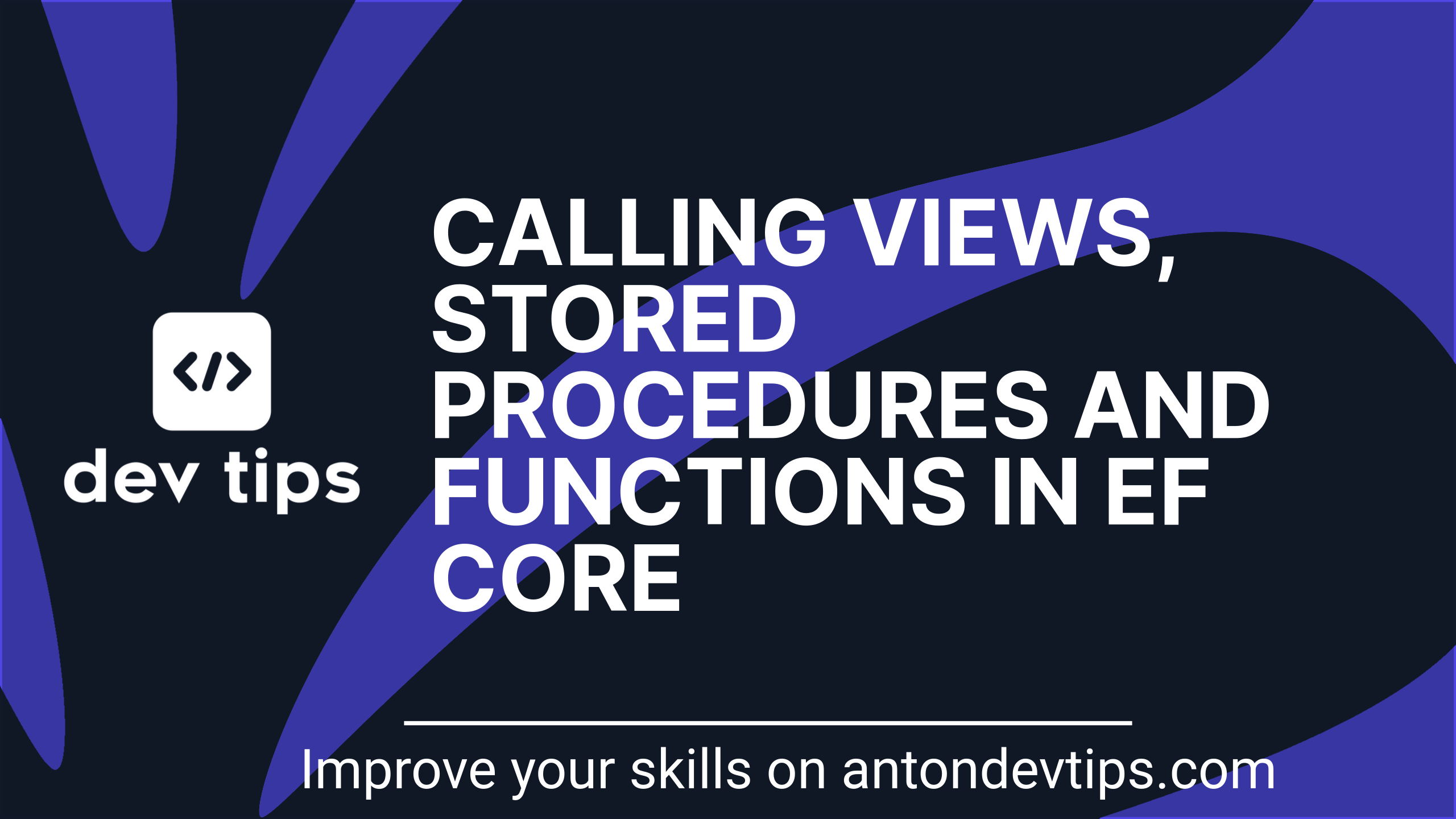 Calling Views, Stored Procedures and Functions in EF Core